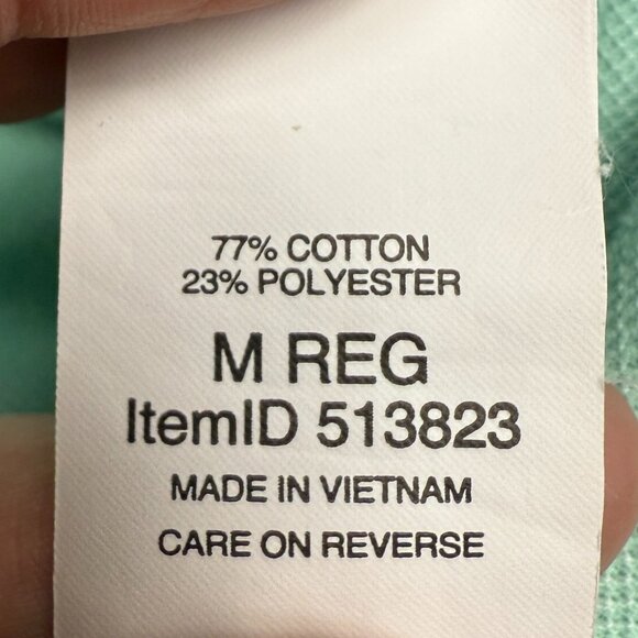 EUC Men's L.L. BEAN Comfort Stretch Piqué Full Zip Sweatshirt | Size M - Picture 7 of 8